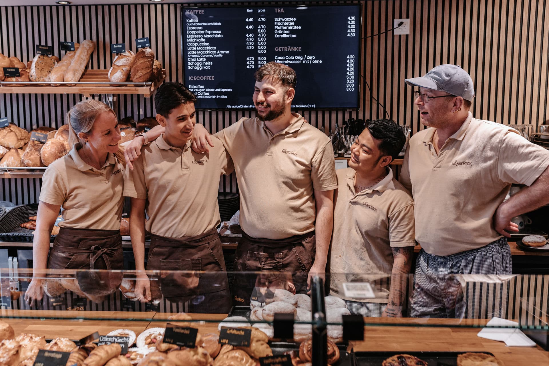 Das Team von de GrabeBeck im Laden